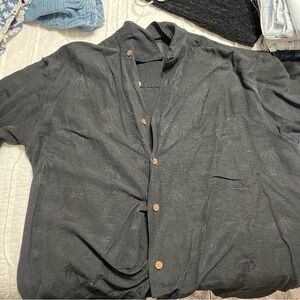 Plain black shirt
